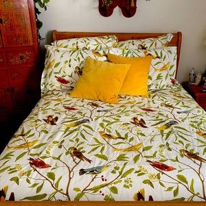 King Pottery Barn Duvet w/ 1 Euro Sham